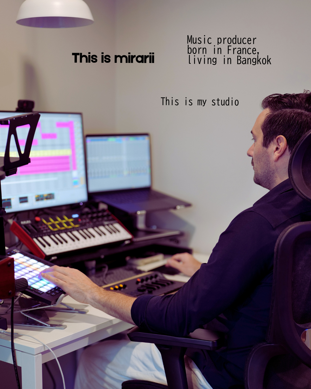 Mirarii studio process 1